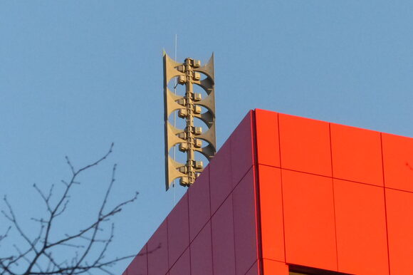 Eine Sirene in Leverkusen