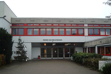 Eingang Freiherr-vom-Stein-Gymnasium