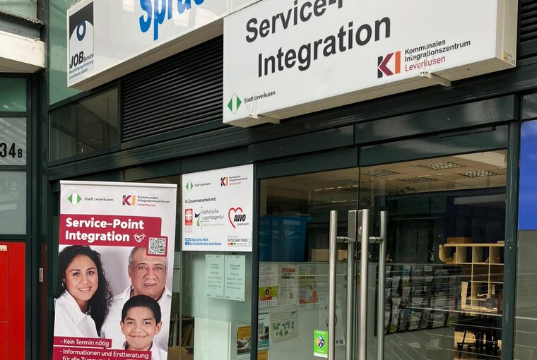 Eingang Service-Point Integration