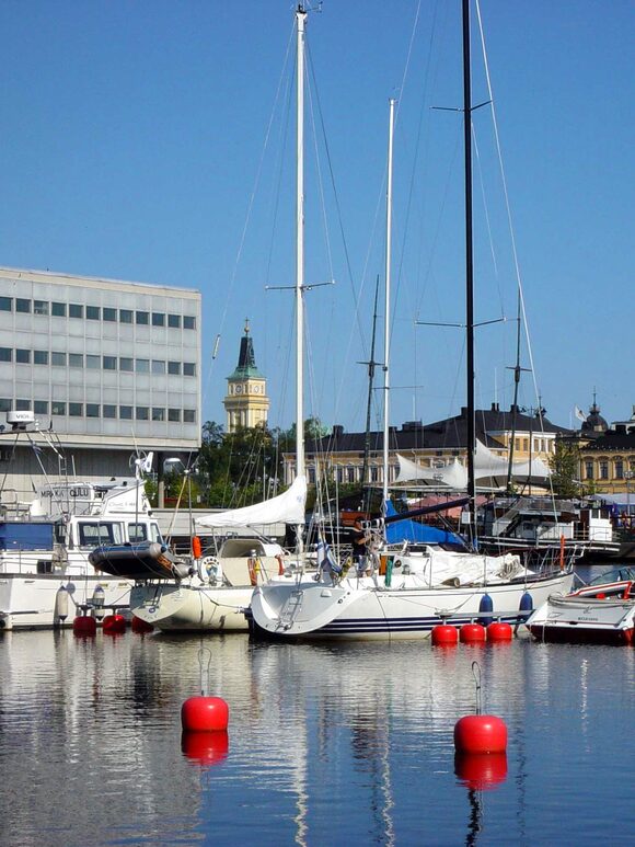 Hafen von Oulu