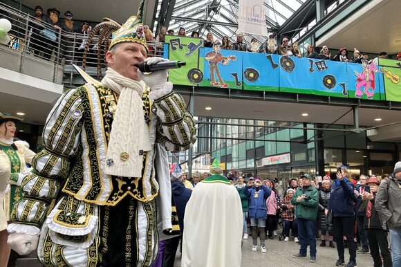 Der Prinz spricht beim Luminadensturm 2024