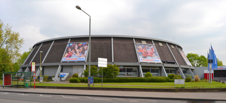 Die Rundsporthalle Ostermann-Arena