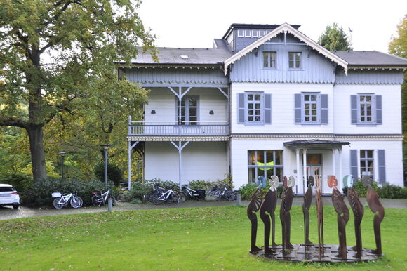 Außenansicht der Villa Wuppermann