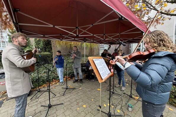 Gedenkstunde - das Klezmer-Ensemble