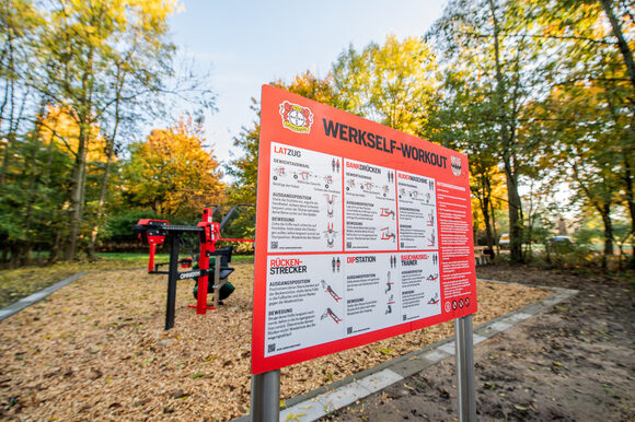 Outdoor-Gym am Dhünn-Radweg