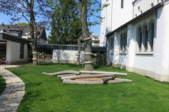 Garten einer Kindertagesstätte der Kath. Kirchengemeinden Leverkusen